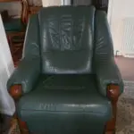 3 piece Italian Leather suite inc. two recliners [wall huggers]