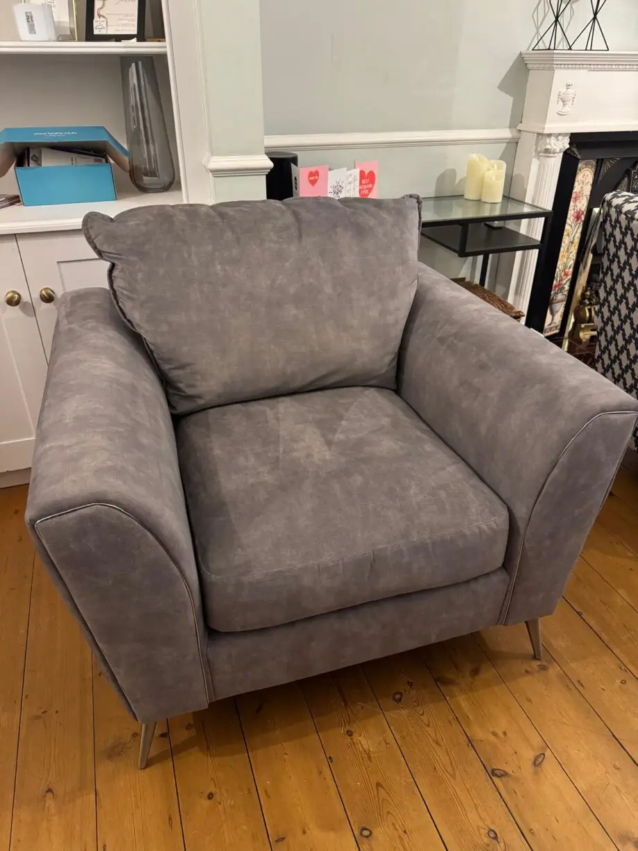 Furniture Village Grey Sofa Chair