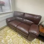 DFS Brown 2 or 3 Seater Sofa