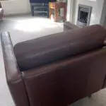 Bo Concept Osaka leather sofa and 2 chairs