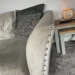 DFS Lawire Corner Sofa Silver