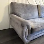 Grey Velvet sofa