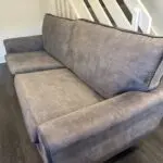 Grey Velvet sofa