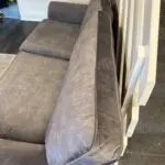 Grey Velvet sofa