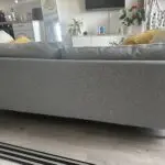 MADE - Hitomi Platform Sofa Bed Mountain Grey Fabric