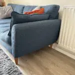 Blue SCS 3 Seater Sofa