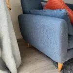 Blue SCS 3 Seater Sofa