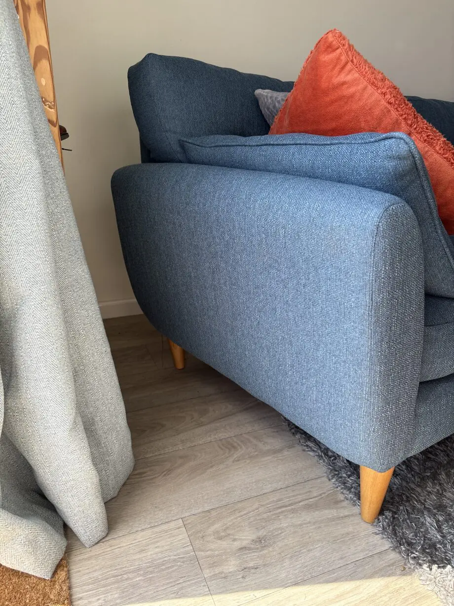Blue SCS 3 Seater Sofa