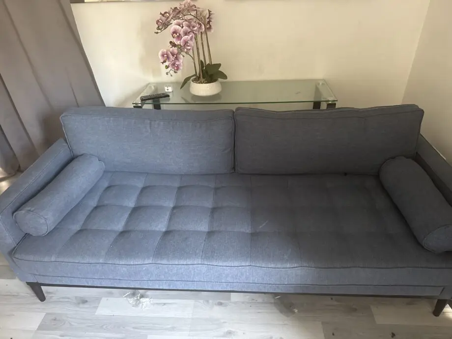 Swyft 3 seater sofa and footstool