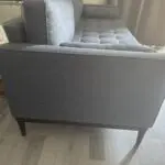 Swyft 3 seater sofa and footstool
