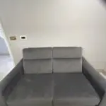 Natuzzi grey sofa two seater