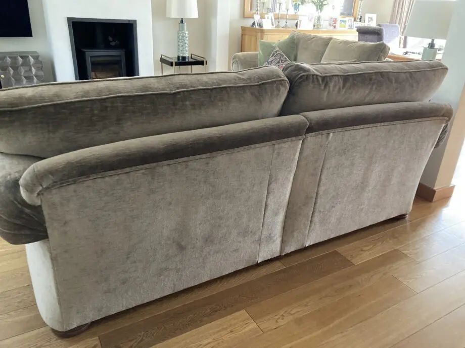 Duresta Waldorf 4 seater 2 seater and foot stall