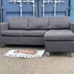 Premium Grey L-Shaped Sofa – Stunning Condition