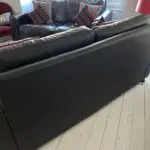 Very Good Condition Brown Leather Sofa Set