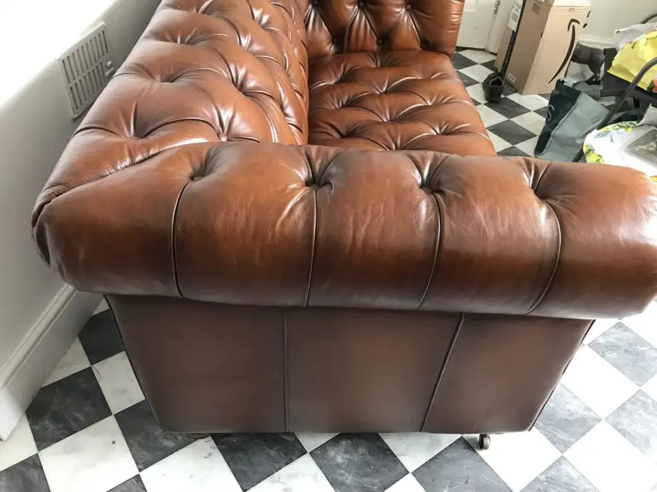 Leather Chesterfield
