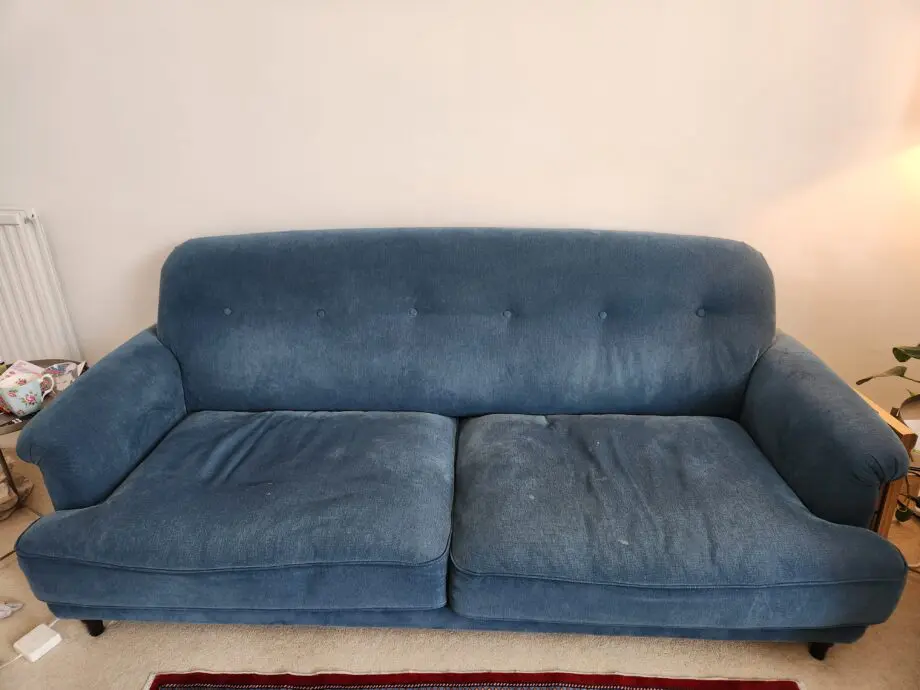 Blue 3 seater Ikea Esseboa