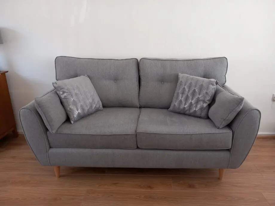 Grey 3 seater.