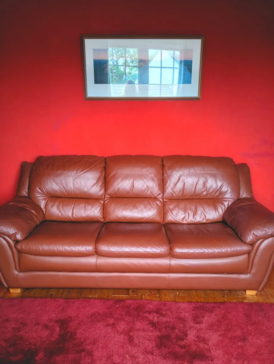 Comfortable Leather sofa