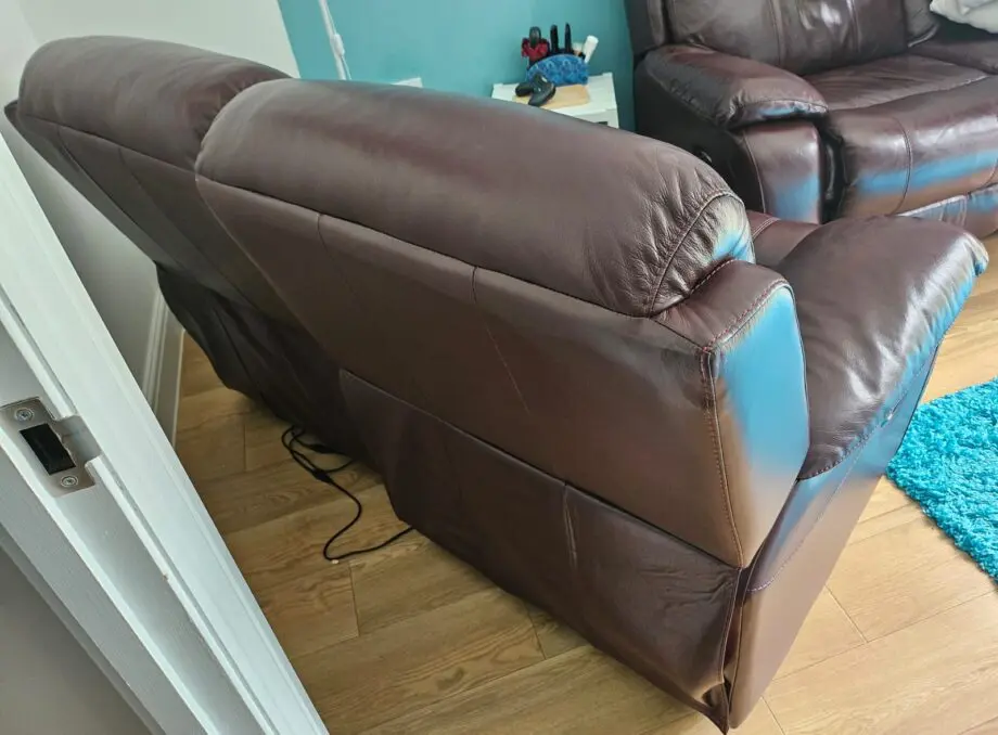 Moreno 3 seater and 2 seater Leather Sofa Power Recliners (Sofa set)