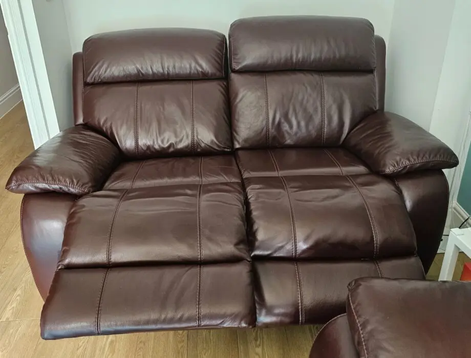 Moreno 3 seater and 2 seater Leather Sofa Power Recliners (Sofa set)