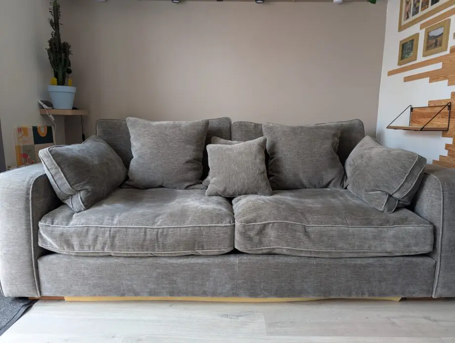 Grey Cavalli 3 seater sofa from Sofology