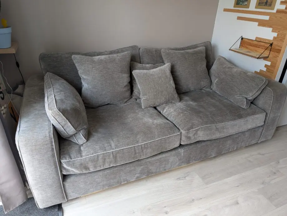 Grey Cavalli 3 seater sofa from Sofology
