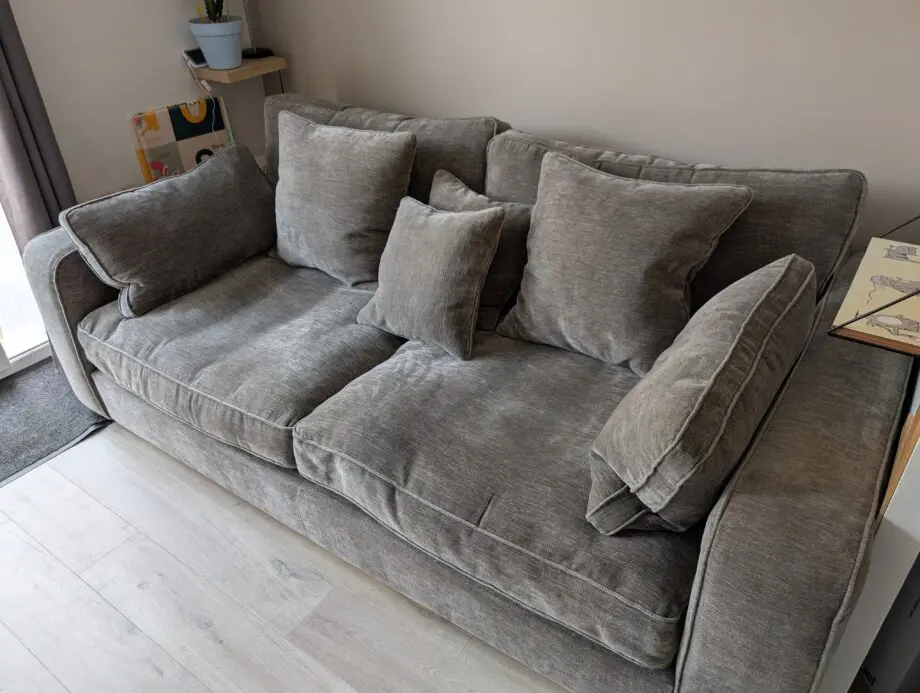 Grey Cavalli 3 seater sofa from Sofology