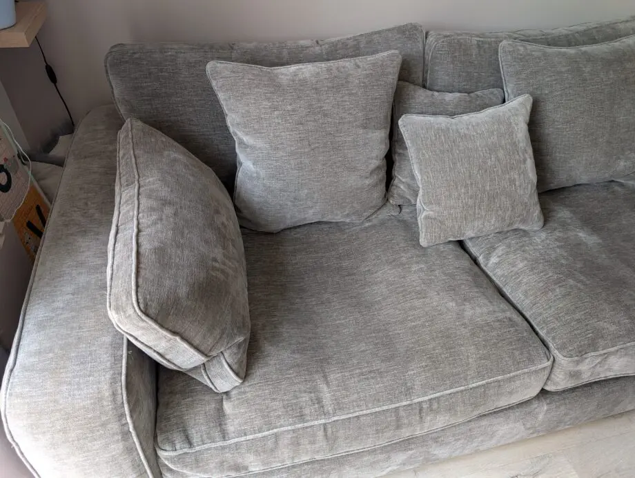 Grey Cavalli 3 seater sofa from Sofology