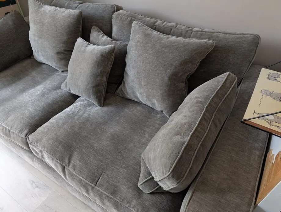 Grey Cavalli 3 seater sofa from Sofology