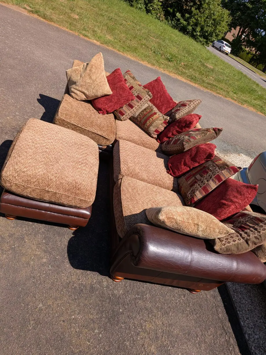 DFS Perez Moroccan style corner lounger sofa
