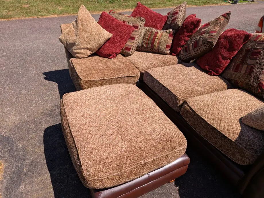 DFS Perez Moroccan style corner lounger sofa