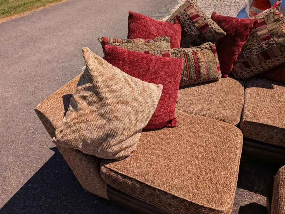 DFS Perez Moroccan style corner lounger sofa