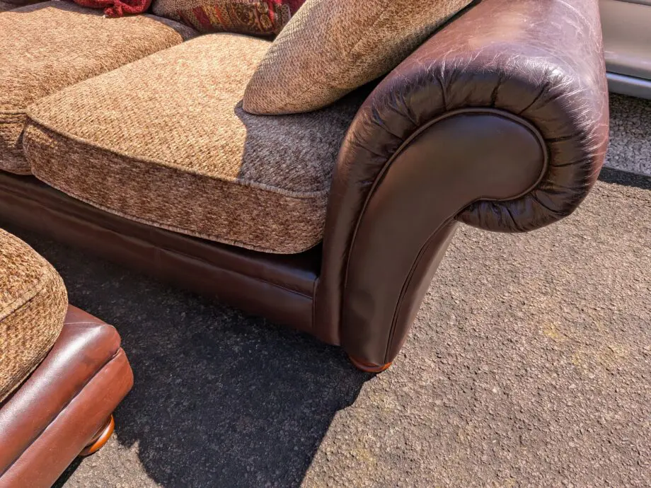 DFS Perez Moroccan style corner lounger sofa