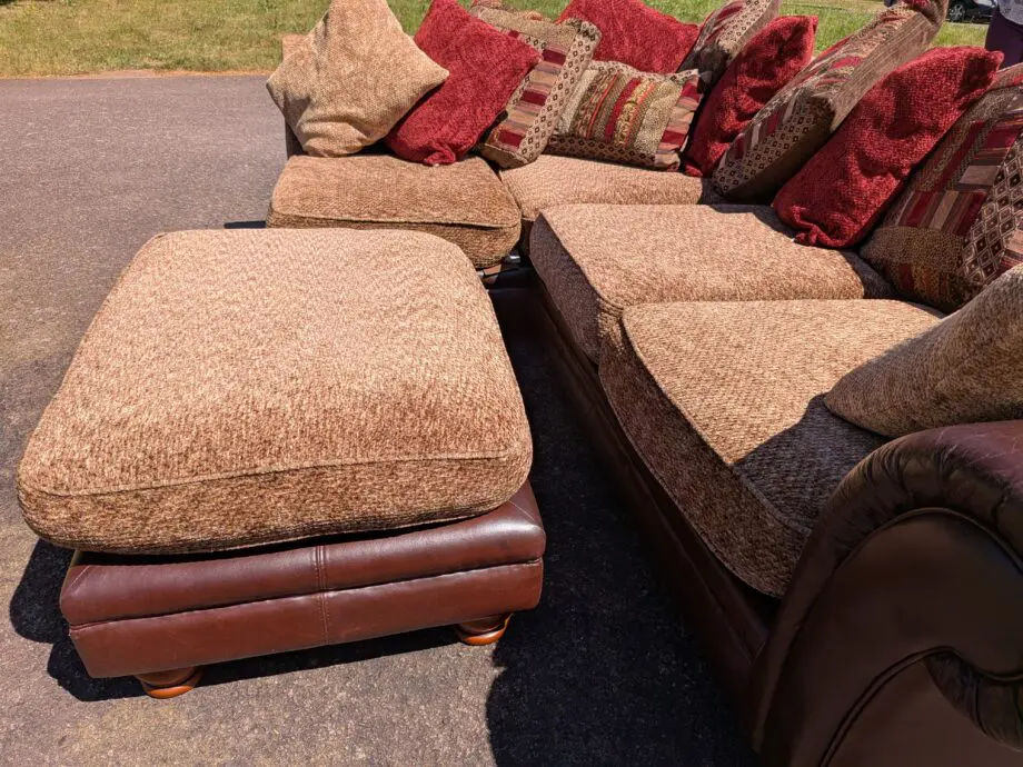 DFS Perez Moroccan style corner lounger sofa