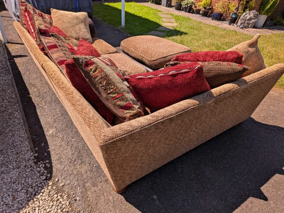 DFS Perez Moroccan style corner lounger sofa