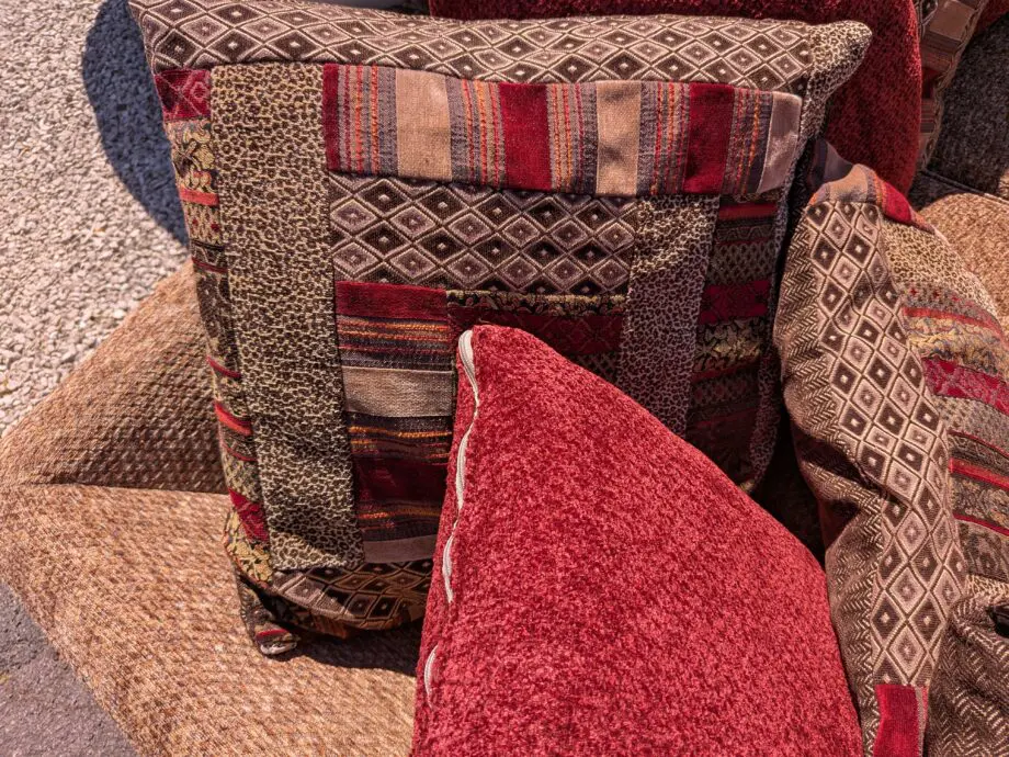DFS Perez Moroccan style corner lounger sofa