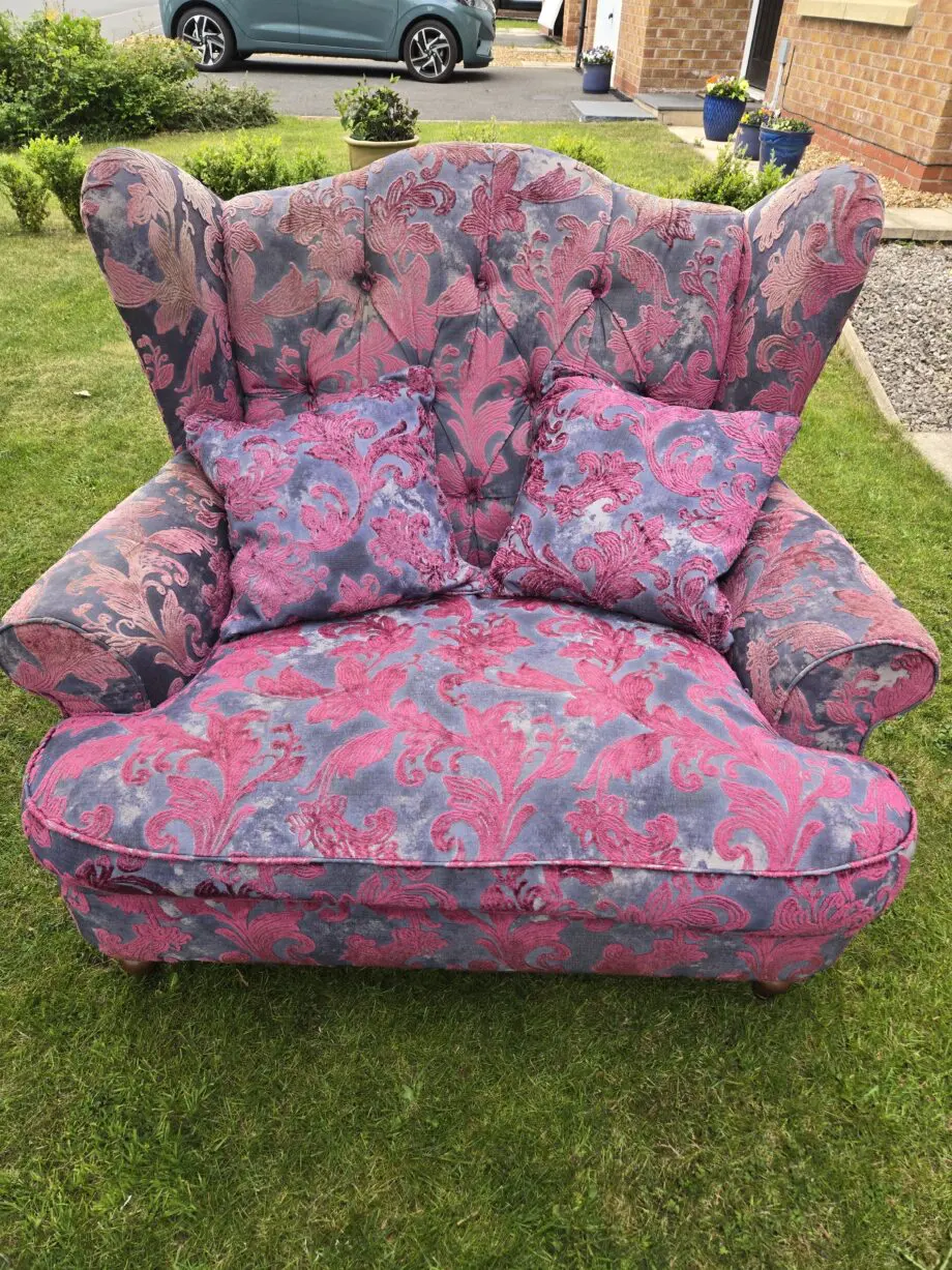 Sofology Liberte Loveseat Mila Plum Mix