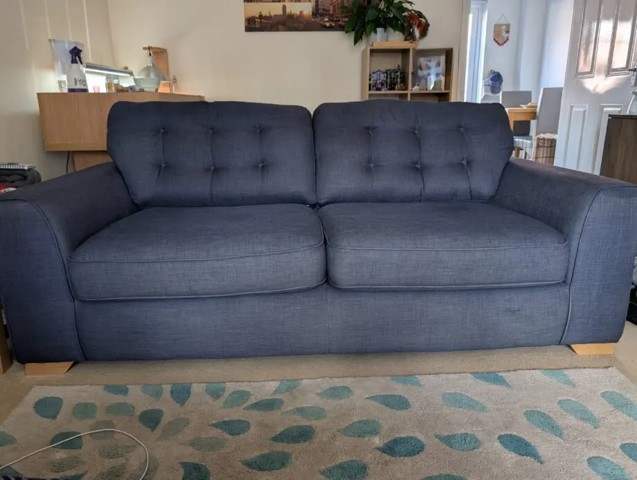 Sofology Felton 3 Seater Sofa Blue