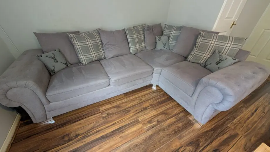 Right hand corner sofa bed