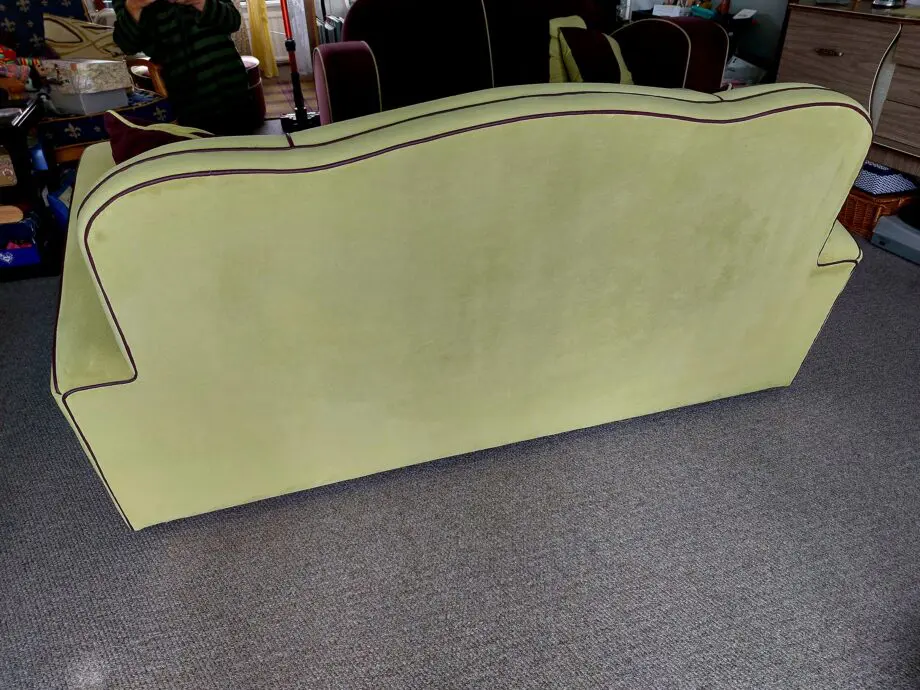 A pair of Scandecor, art deco style sofas