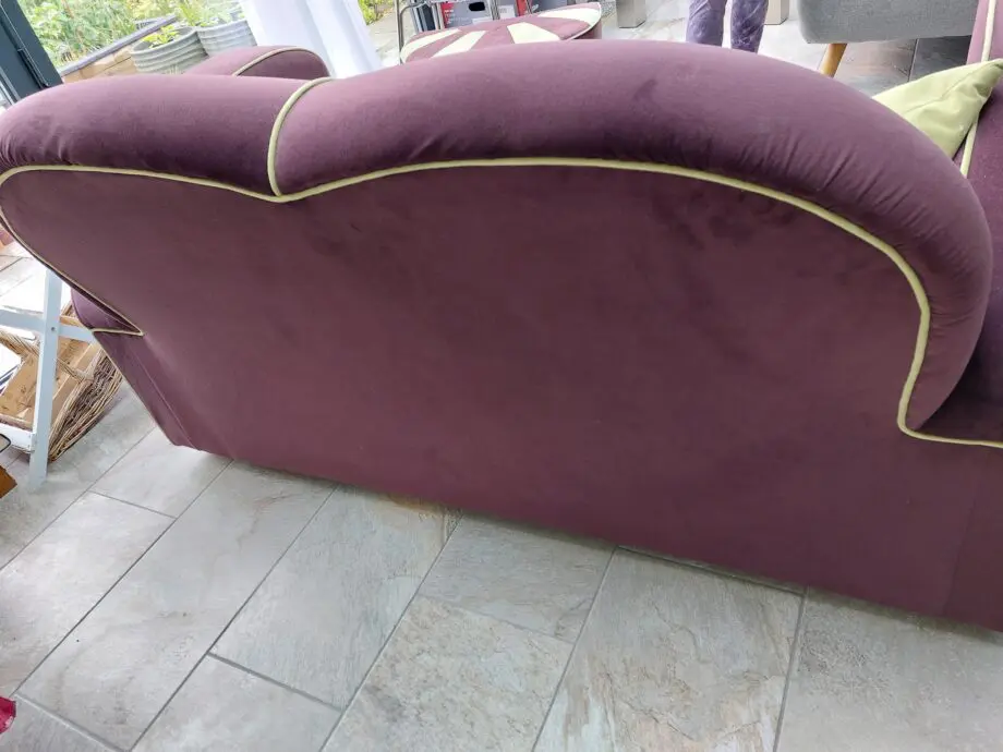 A pair of Scandecor, art deco style sofas