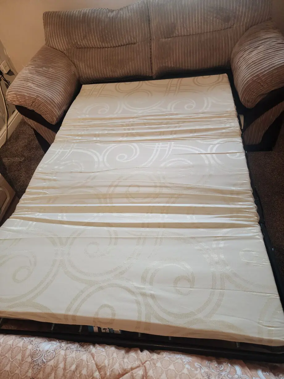 DFS JUMBO CORD SOFA BED INCLUDING CUSHONS
