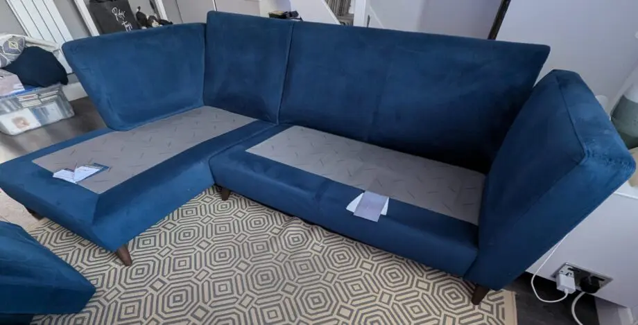 4 Seat Left Hand Chaise Sofa by The Lounge Co