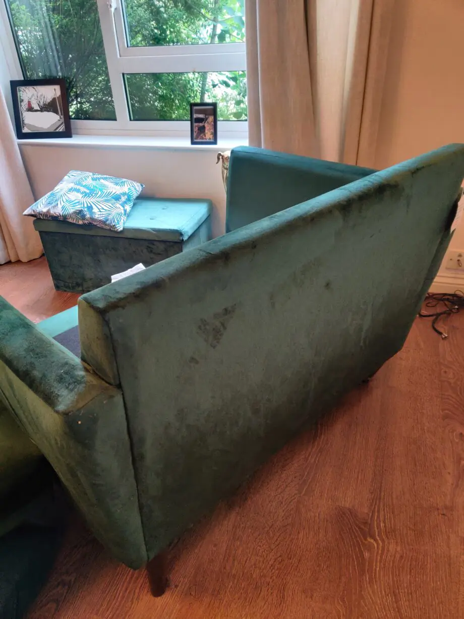 SCS Emerald Green Ferndale Corner Sofa with Snuggle Chair (Sofa set)