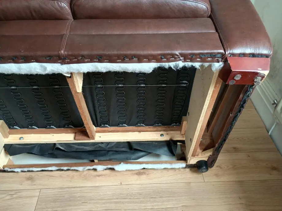 Quality leather sofa