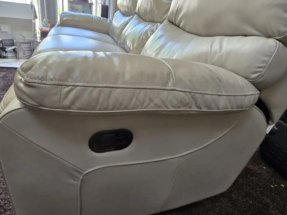 HARVEYS 3&2 Seater Grey Leather Recliner Sofas