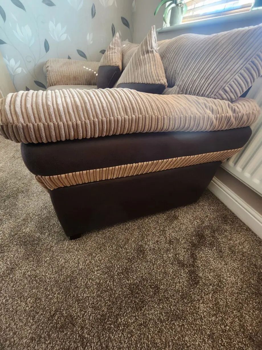 DFS JUMBO CORD SOFA BED INCLUDING CUSHONS