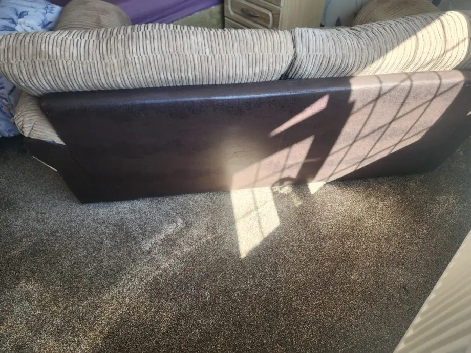 DFS JUMBO CORD SOFA BED INCLUDING CUSHONS