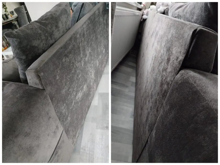 Lovely grey Chenille fabric 2 and 3 seater sofa set
