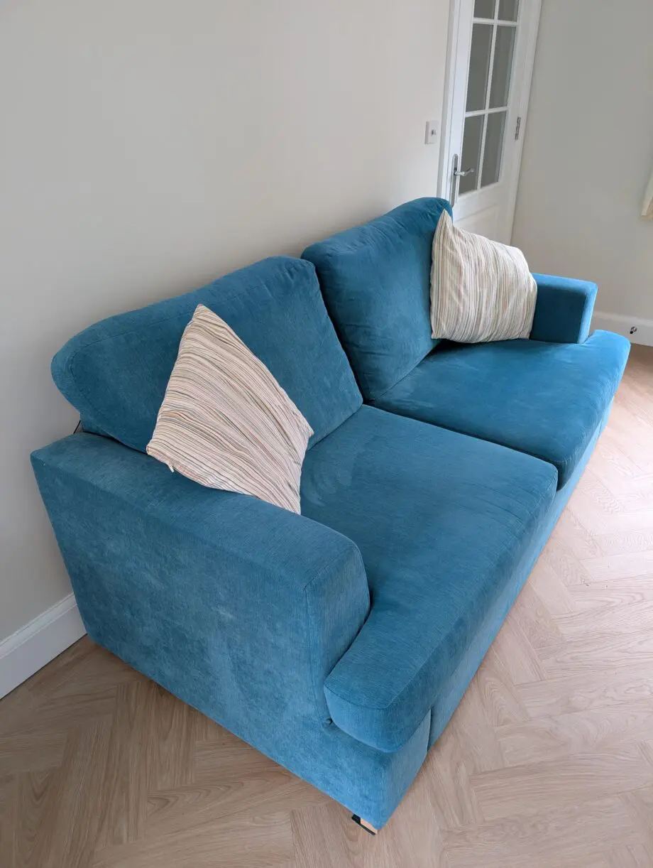 DFS Freya 3 Seater Deluxe Sofa bed in Teal